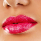 Plump Lips with Lipstick